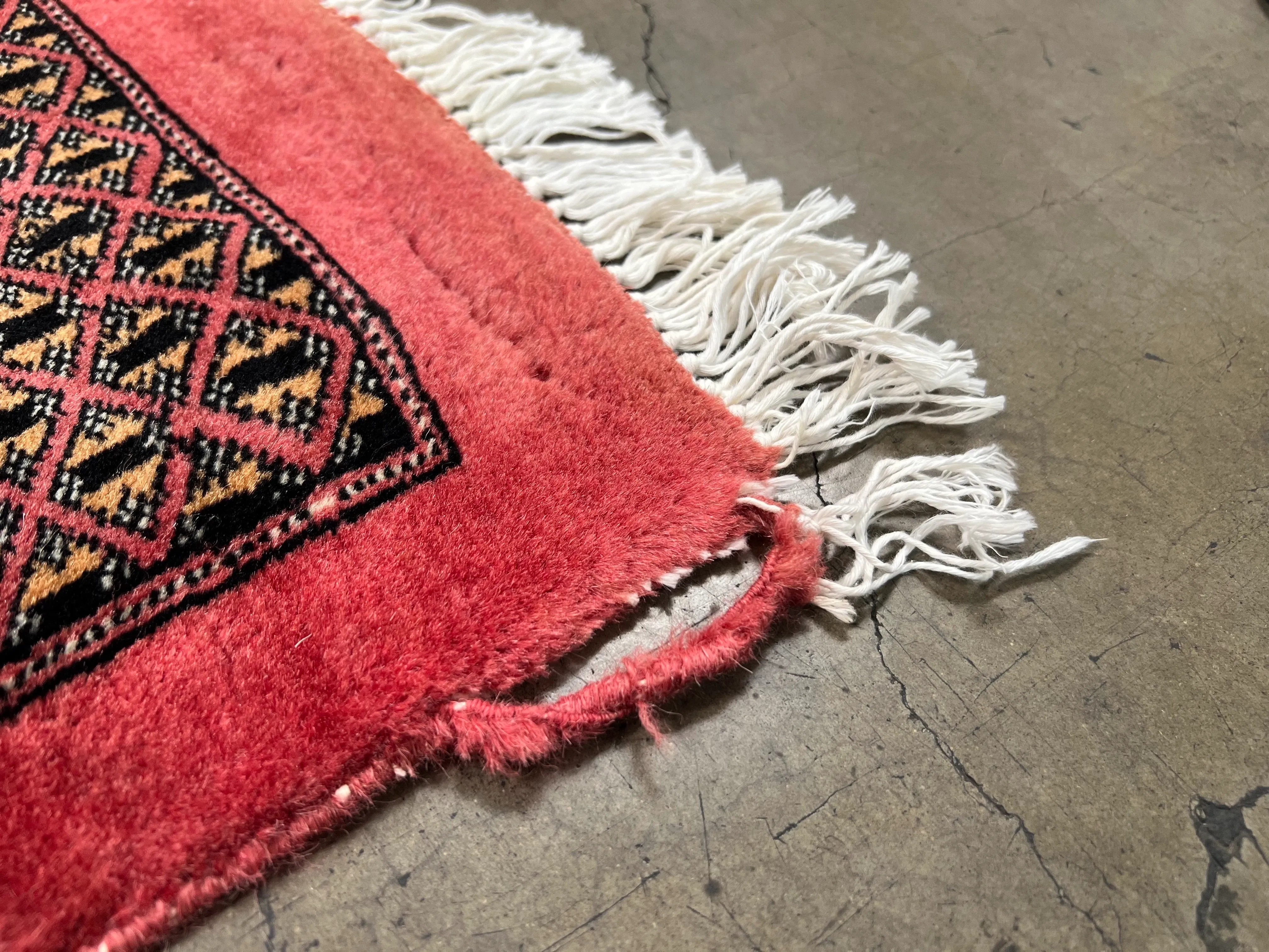 Restored vintage rug